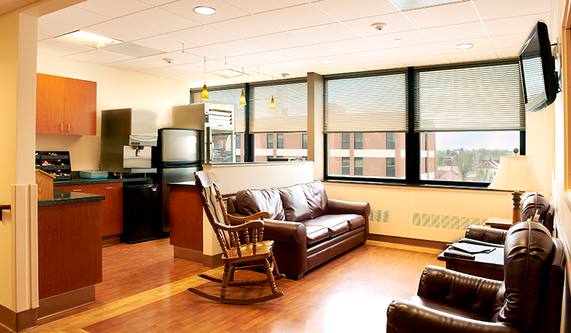 Project Portfolio St. Joseph's Hospital Health Center - Postpartum Suite from Schopfer Architects