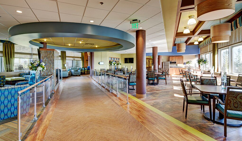 Project Portfolio Van Duyn Center For Rehabilitation Sub-Acute from Schopfer Architects